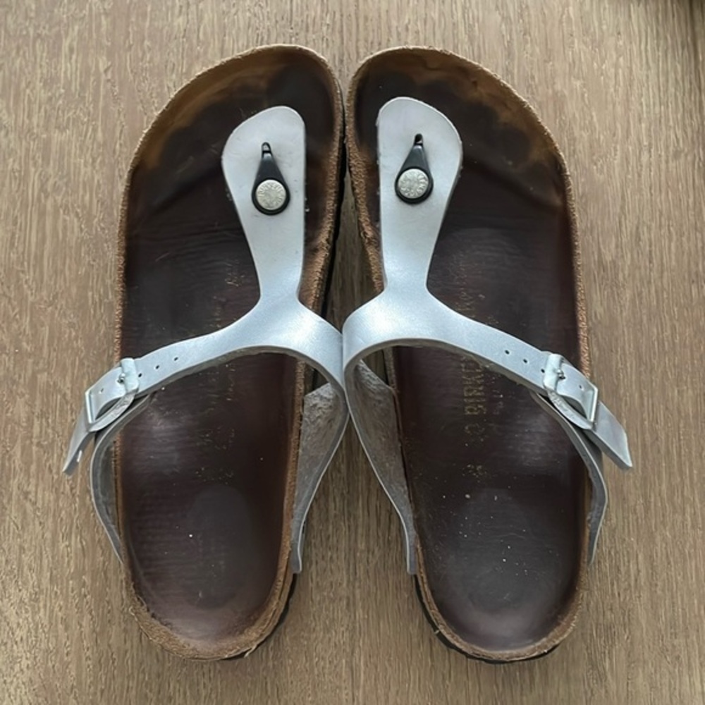 Birkenstock Women's Sandals - White and Brown